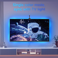 Kit de bande lumineuse de rétroéclairage TV PC écran de synchronisation fonctionne avec Tuya WiFi Alexa ordinateur Xbox LED Smart Ambient TV rétro-éclairage