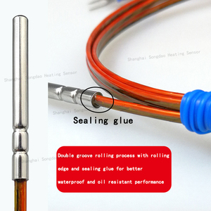 CuộN niêm phong cảm biến nhiệt độ hình chữ T j-loại nhiệt độ thăm dò k-loại polyimide không thấm nước nhiệt độ cao 350 ℃ - Product Image 2