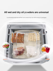 DZ400 yeni yükseltilmiş masa üstü ev gıda vakumlu ambalaj makinesi otomatik büyük vakum yapıştırma makinesi - Product Image 5