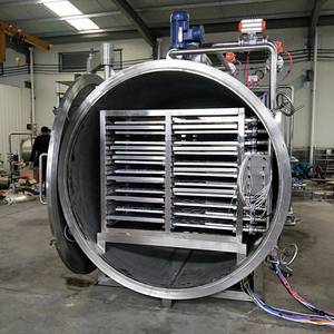 Séchoir lyophilisateur industriel et commercial en acier inoxydable 304 de 30 kg/h, à économie d'énergie, avec PLC et chauffage, grande capacité de séchage - Product Image 4