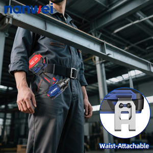 Nanwei utensili elettrici 20V Brushless <span class=keywords><strong>Cordless</strong></span> 800NM <span class=keywords><strong>Super</strong></span> forte chiave elettrica rimuove facilmente i bulloni delle ruote dell'auto - Product Image 4