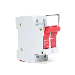 Mcb-Interruptor de aislamiento de la serie HL321-100, disyuntor en miniatura de 2 polos mcb, 100 amp