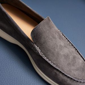 Mocassins décontractés grande taille pour hommes, style britannique, semelle plate, confortables pour la marche en extérieur, rehaussant la taille, collection automne - Product Image 4