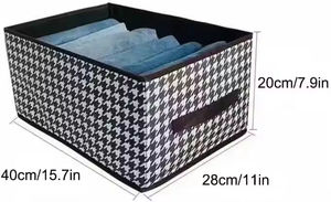 Caja de Almacenamiento de Ropa Plegable Personalizada, Contenedor de Almacenamiento de Tela Multifuncional con Soporte de Acero - Product Image 3