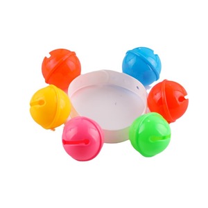 Campanas de plástico con manivela para la muñeca, 6 uds., accesorios de baile coloridos para niños, para actuaciones de 2 a 4 años, juguete musical Unisex - Product Image 5