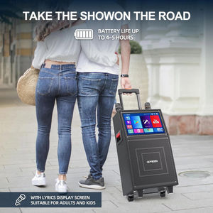 Faible MOQ, haut-parleur <span class=keywords><strong>de</strong></span> <span class=keywords><strong>scène</strong></span> mobile multifonctionnel rechargeable puissant <span class=keywords><strong>de</strong></span> 10 pouces, 3 voies, 180 W, pour karaoké <span class=keywords><strong>en</strong></span> plein air - Product Image 4