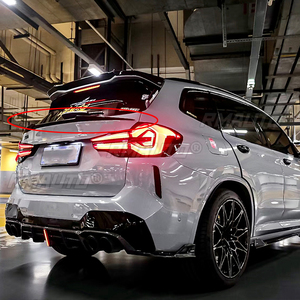 สปอยเลอร์หลังคาร์บอนไฟเบอร์คุณภาพสูงและ FRP สีดำ สำหรับ BMW X3 G01 ฝาครอบท้ายรถยนต์ แต่งรถ - Product Image 5