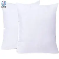 Utopía-almohadillas interiores para cama, relleno de cojín, almohadas de fibra hueca (blanco), 45x45 cm (18x18 ")