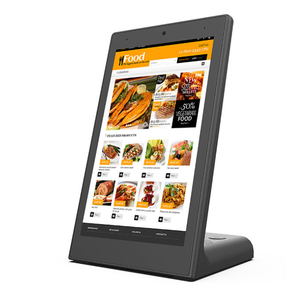 Yeni Yükseltilmiş İç Mekan LCD Restoran Masaüstü Dijital Menü Dokunmatik Ekran Reklam Gösterge Sistemi Sipariş Servisleri Telefonu - Product Image 2