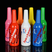 Bouteille d'entraînement de barman en plastique ABS jetable, écologique, couleurs assorties, pour camping, restaurants, bars, pubs