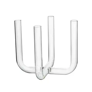 <span class=keywords><strong>Vase</strong></span> à fleurs en verre avec logo personnalisé <span class=keywords><strong>Vase</strong></span> en cristal de qualité supérieure au design unique - Product Image 1