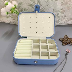 Custom Polyester Long Jewelry Storage Box <b>Dividers</b> for Rings Necklaces Dustproof Silk Screen Printed Creative Design Gift - Product Image 3