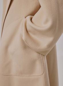 Fabrication professionnelle de vêtements bon marché pour femmes, manteau en laine élégant pour femmes, <span class=keywords><strong>Trench</strong></span> en cachemire pour dames - Product Image 6