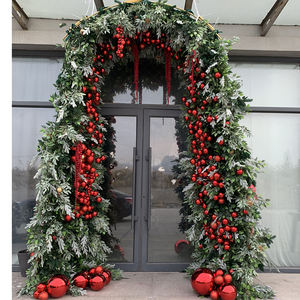 Arco Decorativo Moderno con Fiori Artificiali in Seta per Matrimoni, Nuova Collezione - Product Image 4