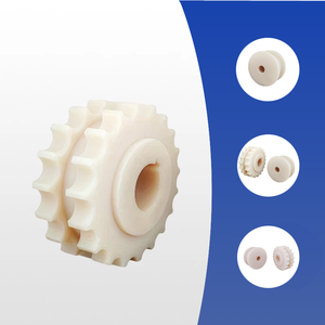 Piñón MASTER de Nylon Blanco PA6 para Cadena 820, Estándar ISO, Accionamiento de Máquina OEM - Product Image 2