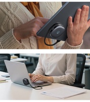 Station d'accueil magnétique 7-en-1 personnalisée avec prise Type-C, prise en charge USB 3.0, lecteur de carte SD, extension USB, transfert de données en un clic