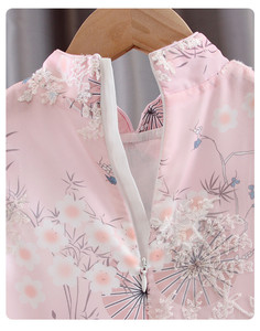 Robe de mariée princesse de style chinois, robe de princesse tricotée pour fille, nouvelle arrivée - Product Image 5