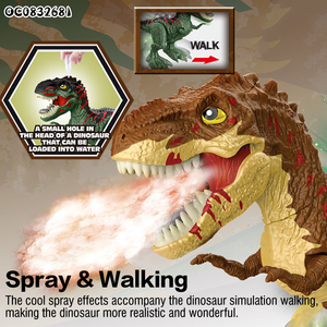 2.4G Mist spray radio télécommande marche dinosaure jouets avec lumière et son - Product Image 3