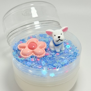 CHENXI sıcak satış sevimli köpek 150ml toksik olmayan balçık çift katmanlı kavanoz DIY yüksek temizle balçık kiti çocuklar eğitim oyuncak - Product Image 1
