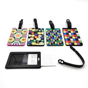 Etiquetas de Equipaje Personalizables de PVC y Goma, Ecológicas, Impresas con Serigrafía, Etiquetas de Bolsa con Nombre y Logotipo Personalizados para Cruceros, Promociones - Product Image 2