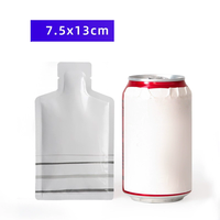 Mini échantillon personnalisé de 5ml 10ml 20ml 40ml Sachet d'emballage Pochette de forme spéciale pour Gel énergétique miel gelée liquide Aliments pour animaux de compagnie