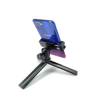 Supporto per telefono in alluminio Trending prodotto accessori mobili all'ingrosso slitta a doppio tiro singolo per treppiede Selfie Stick - Product Image 6
