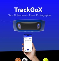 Caméra de suivi automatique d'événements sportifs TrackGoX Ai Football avec diffusion en direct et 8 heures d'autonomie ultra-longue