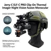 QCNV Venta al por Mayor ELF-C-PRO Cámara Termográfica de Fusión Portátil Tipo Clip Dispositivo de Observación Infrarroja con Soporte para Paquete Personalizado
