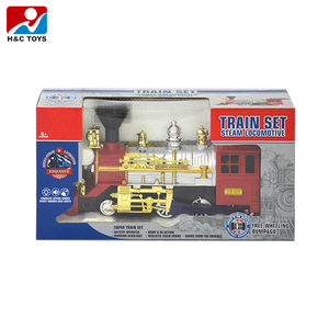 <span class=keywords><strong>Juguete</strong></span> de <span class=keywords><strong>Locomotora</strong></span> de <span class=keywords><strong>Vapor</strong></span> para Niños, Tren Eléctrico con Simulación de Humo, Luz y Música - Product Image 2