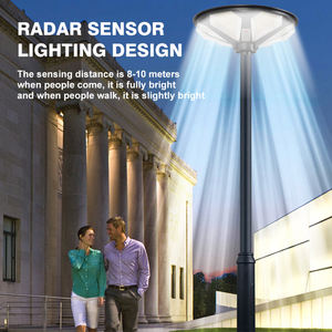 COVEDA高輝度丸型120w150w屋外景観照明レーダーセンシングソーラーガーデンライト - Product Image 5