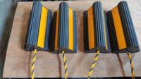 Cale de roue triangulaire pour avion, pour entrepôt d'usine