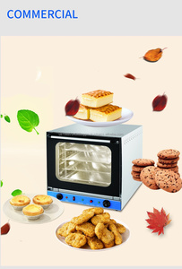 Mini Horno de convección de aire caliente de 4 bandejas, uso doméstico en la cocina, nueva condición para hornear pasteles, panes, asador, restaurantes que sirven fruta, maíz - Product Image 5