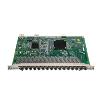 JUQU GPON OLT C300/C320 16-Port FTTH/GTGH Fiber Board dengan Jaringan 10G, Daya DC 48V/AC 220V