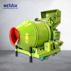 Máquina mezcladora de hormigón de tambor rodante de descarga Manual JZC350B, mezcladora de hormigón de 350L, mezcladora de cemento, mezcladora rotativa - Product Image 6