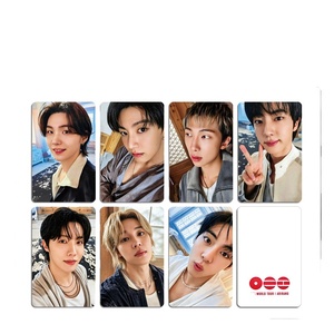 Set de 7 Fototarjetas Selfie del Tour Mundial de Kpop <span class=keywords><strong>JUNGKOOK</strong></span> SUGA V ARIRANG, Tarjetas Lomo Brillantes de Moda de <span class=keywords><strong>J</strong></span>-<span class=keywords><strong>HOPE</strong></span> JIN RM JIMIN, Regalos para Fans de BTS - Product Image 2