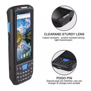 เครื่องสแกนบาร์โค้ดแบบพกพา 1D 2D ความจุ 4+64GB หน้าจอ 4.5 นิ้ว ระบบ Android 13 มาตรฐานกันน้ำกันฝุ่น IP66 รองรับ 4G Wifi บลูทูธ GSM พร้อมกล้อง รุ่น <span class=keywords><strong>T80</strong></span> - Product Image 4