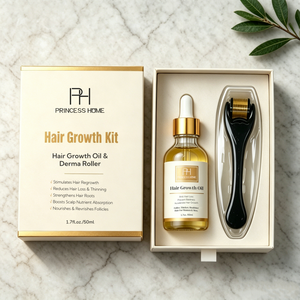 Marca Privada, Aceite Natural de Romero, Ricino y Almendras de 50 ml, Sérum para el Cuidado del Cuero Cabelludo para Hombres y Mujeres, Tratamiento Capilar, Aceite para el Crecimiento del Cabello - Product Image 1