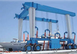 Gru a cavalletto del cantiere navale di sollevamento della barca <span class=keywords><strong>Mobile</strong></span> Rom ascensori da viaggio 80 <span class=keywords><strong>Ton</strong></span> - Product Image 5