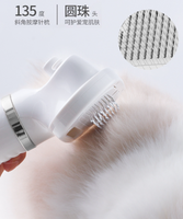 Brosse de toilettage pour animaux de compagnie de haute qualité logo personnalisé brosse autonettoyante sèche-cheveux 3 en 1 kit de toilettage pour animaux de compagnie