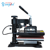 Presse à Chaud Combinée Multifonctionnelle Électrique Manuelle Yinghe 8 en 1 pour Imprimante à Plat, Neuve, pour Casquettes, Tasses, T-shirts, Assiettes et Mugs
