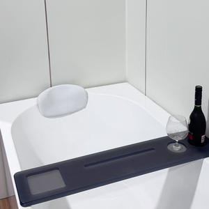 Oreiller de bain moderne en PU de qualité supérieure avec de grandes ventouses puissantes, <span class=keywords><strong>coussin</strong></span> de <span class=keywords><strong>baignoire</strong></span> antidérapant pour un soutien confortable de la tête, du cou et du dos - Product Image 1