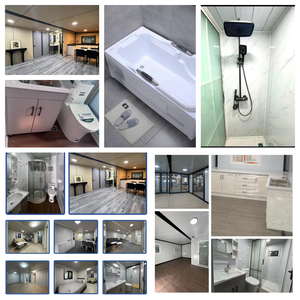 Ray-Zen Huis Kamer Prefab Geïntegreerde Uitbreidbare Containerwoning 40ft 4 Slaapkamers Mobiele Woning op Wielen met Keuken - Product Image 3