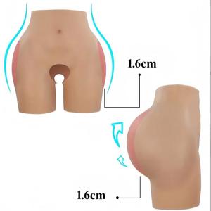 Pantalon en silicone sexy pour les fesses, grande taille, rehausseur de hanches, entrejambe ouvert pour <span class=keywords><strong>femme</strong></span>, modelage corporel, travesti, cosplay, 7 couleurs - Product Image 4
