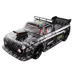 Voiture de drift RC 4x4 R1203 R1204 à l'échelle 1:12, radiocommandée 2,4 GHz, modèle de voiture de course avec lumières LED, télécommande métallique, USB - Product Image 3