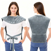 Châle chauffant électrique pour le cou et les épaules, compresse chaude sans fil, coussin chauffant pour les épaules