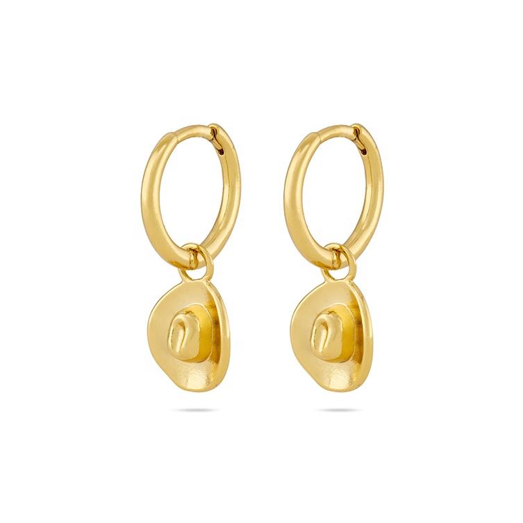 925 Sterling Silver Gold Plated Vermeil Earrings for Women