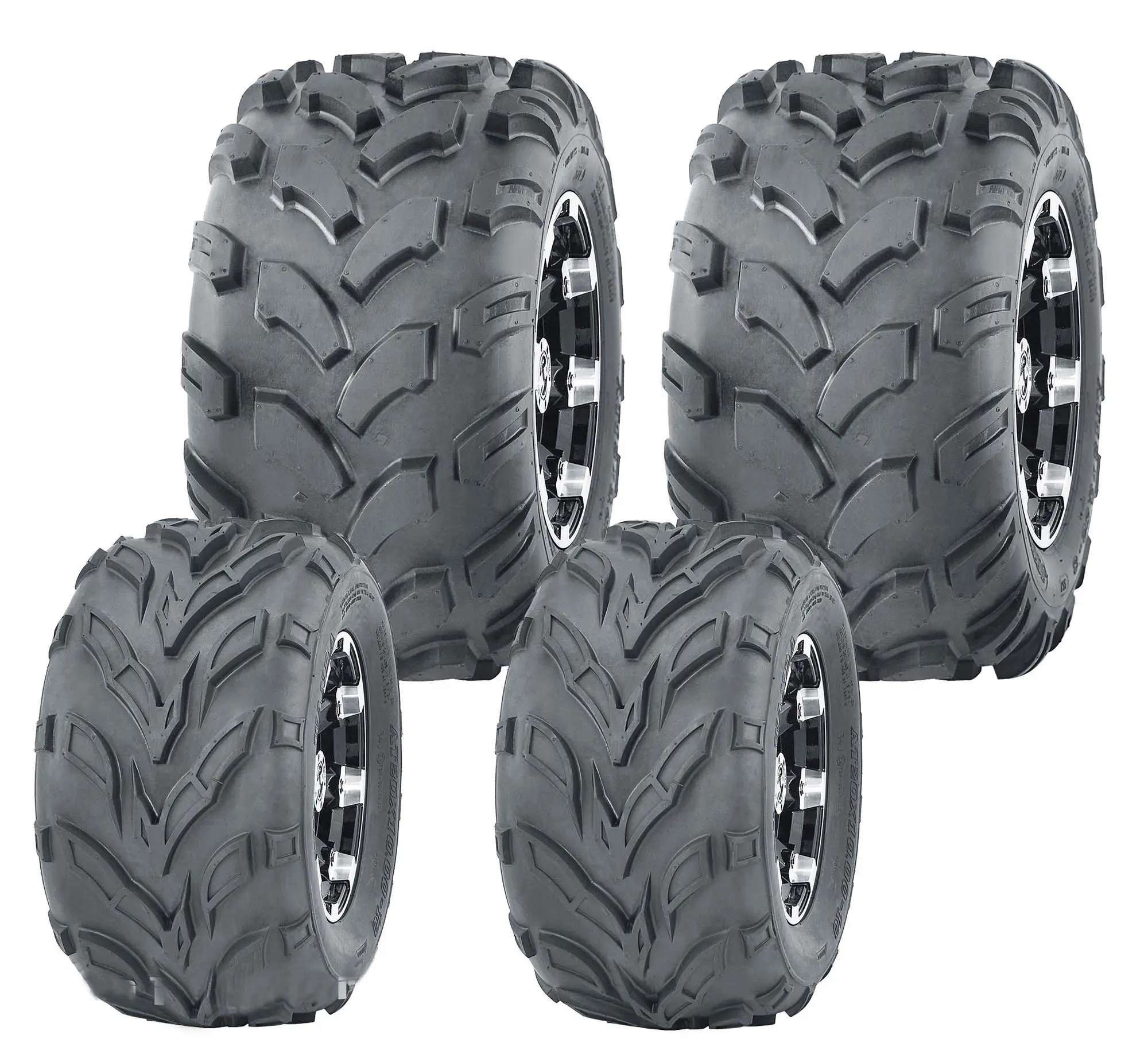 ATV UTV 18X9.5-8 ATVゴーカートピットダートバイク用8インチホイールリム付きチューブレスタイヤ145/70-6 13x5-6 TL