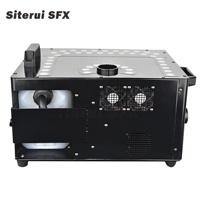 Machine à fumée de scène SITERUI SFX pour théâtre, festival, célébration, effet de fumée intense, double pompe, double chauffage, 3000W, écran LCD, DMX 512, réservoir de 5L