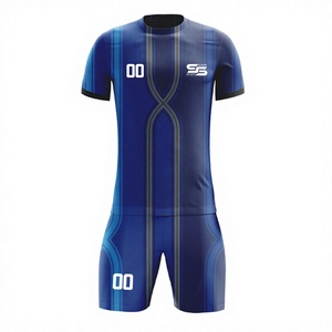 ชุดเสื้อทีมฟุตบอลของฝรั่งเศสชุดเสื้อเจอร์ซีย์ชุดกีฬาสีตามสั่ง - Product Image 1