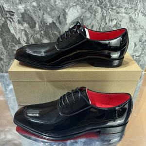 High Quality Red Bottoms leather shoes Men's luxury Leather Shoes a <b>Step</b> on All Senior Business Casual Shoes for Men - Product Image 2